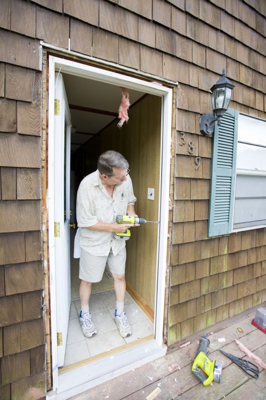 Entry Door Handle Installation